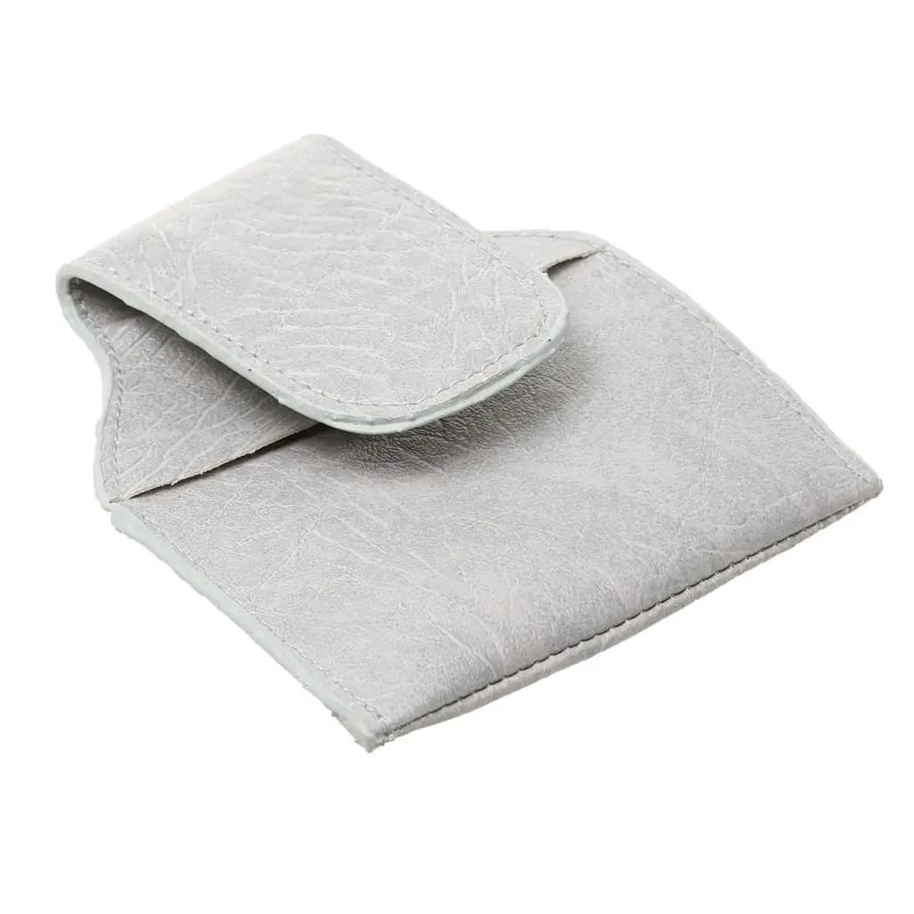 Chalk Bag PU Leather Pouch Round Billiard Chalk Holder for Pool Cue Repair Shelf and Game Supplies