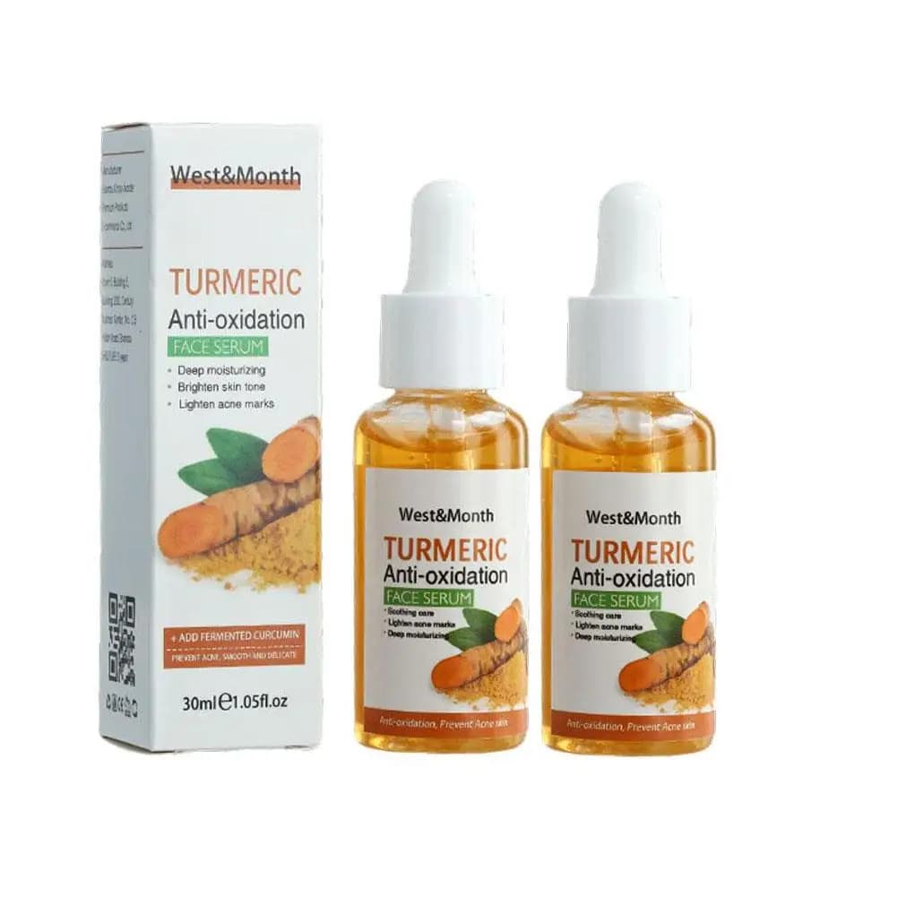 1/2/3 pz curcuma serum face curcuma serum antioxidant curcuma corrector dark spots serum face light white curcuma oil