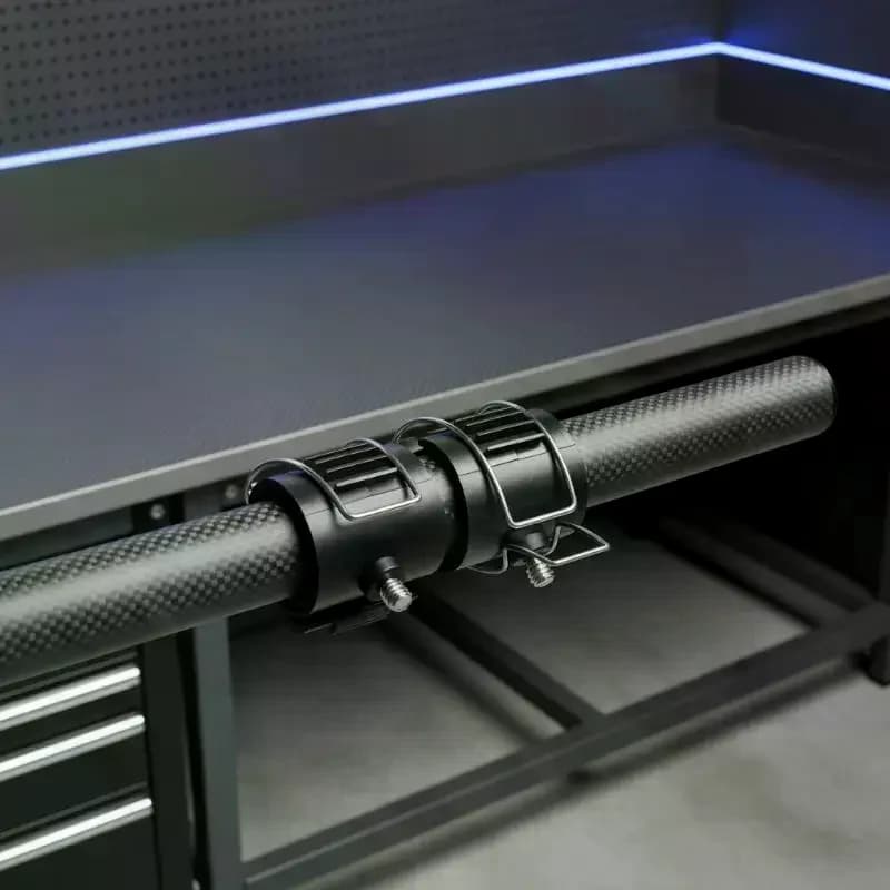 Monopiede Regolabile per Selfie con Clip di Bloccaggio - Adattatore per Supporto Telefono con Interfaccia da 1/4" per Action Cam e Smartphone