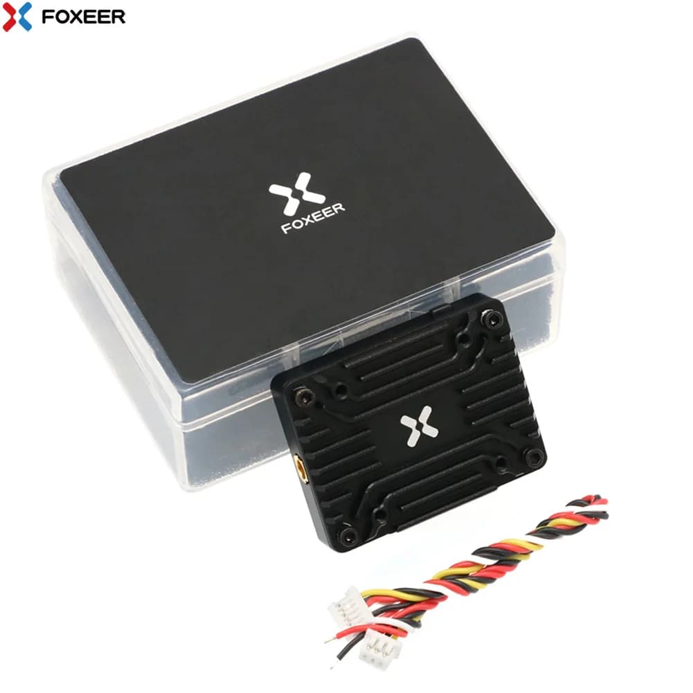 Foxeer Reaper 5.8G 40CH 2.5W Pitmode Long Range 25mW 200mW 500mW 1.5W 2.5W VTX FPV Adjustable 2-8S 20X20mm for RC FPV drones