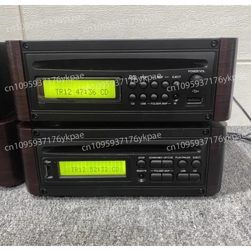 Lettore CD Bluetooth USB chiavetta riproduzione Giradischi antiurto con aspirazione mini desktop 12V