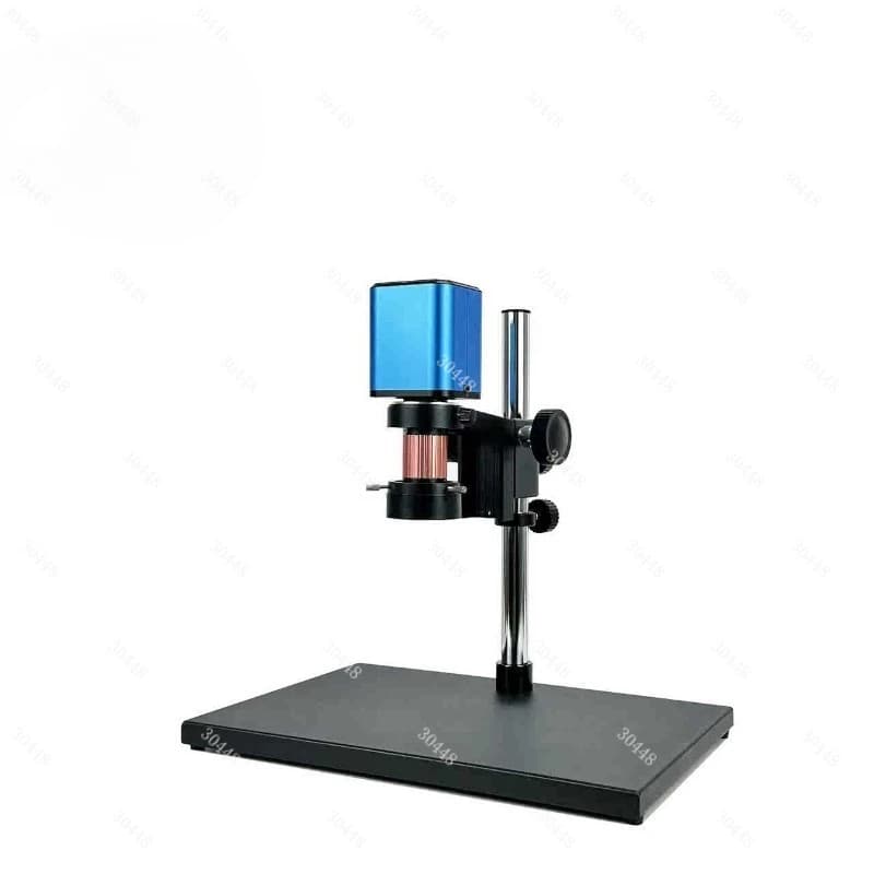 Set di telecamere per microscopio digitale HDMI 4K per riparazione di saldatura PCB con misurazione