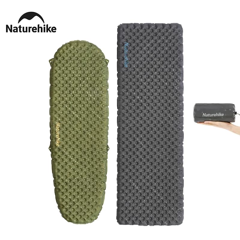 Naturehike 2024 New Camping Air Mat 3.5 High Value R 4 Seasons Ultralight Sleep Mat Portable Quick Inflatable Outdoor Mat