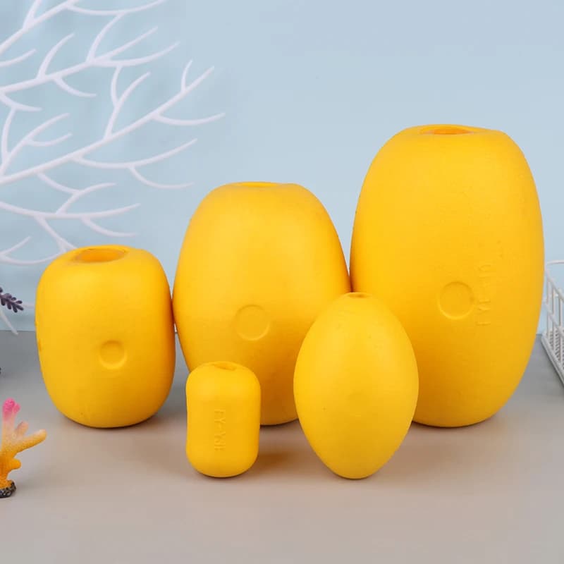 1 pz Galleggiante in schiuma EVA per kayak, per acqua profonda, per marcatori di reti da pesca, per moto d'acqua, barche e moli