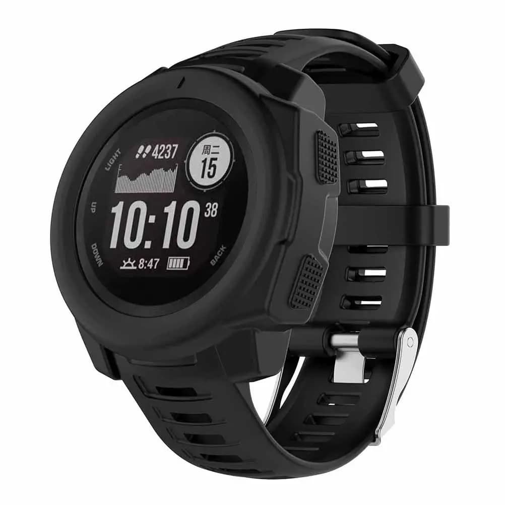 Guscio protettivo per smartwatch resistente alla polvere, ai graffi e al sudore, realizzato in silicone atossico e inodore per la protezione