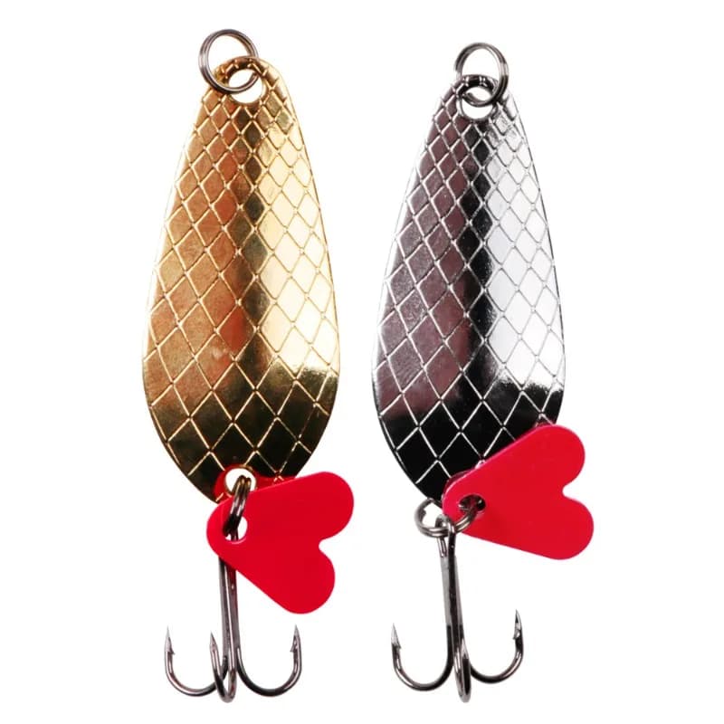 1PCS Metal Jigging Spinner Skull 9g 7cm Fishing Rich Fishing Esche Dure Paillettes Rumore Sequin Artificial bait with High Hook