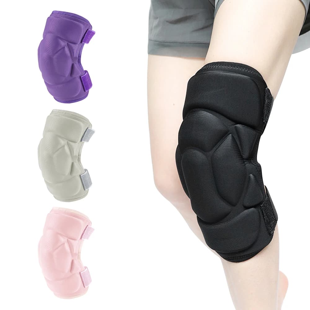 1 Pezzo Ginocchiere per Uomo e Donna, Protezioni per Wrestling, Ginocchiere Morbide in EVA Antiurto, Protezione per Snowboard