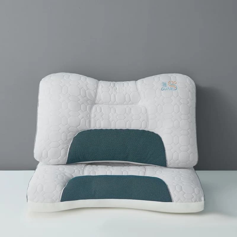 Cuscino SPA grande a nido d'ape da 2 pezzi, morbido e confortevole cuscino di supporto per il collo per un massimo comfort e rilassamento