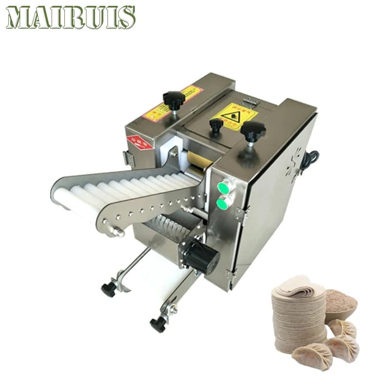 Macchina automatica per pasta Chapati Papad Momo Empanada Tortill Samosa Gyoza Wonton Wrapper Maker Macchina per gnocchi