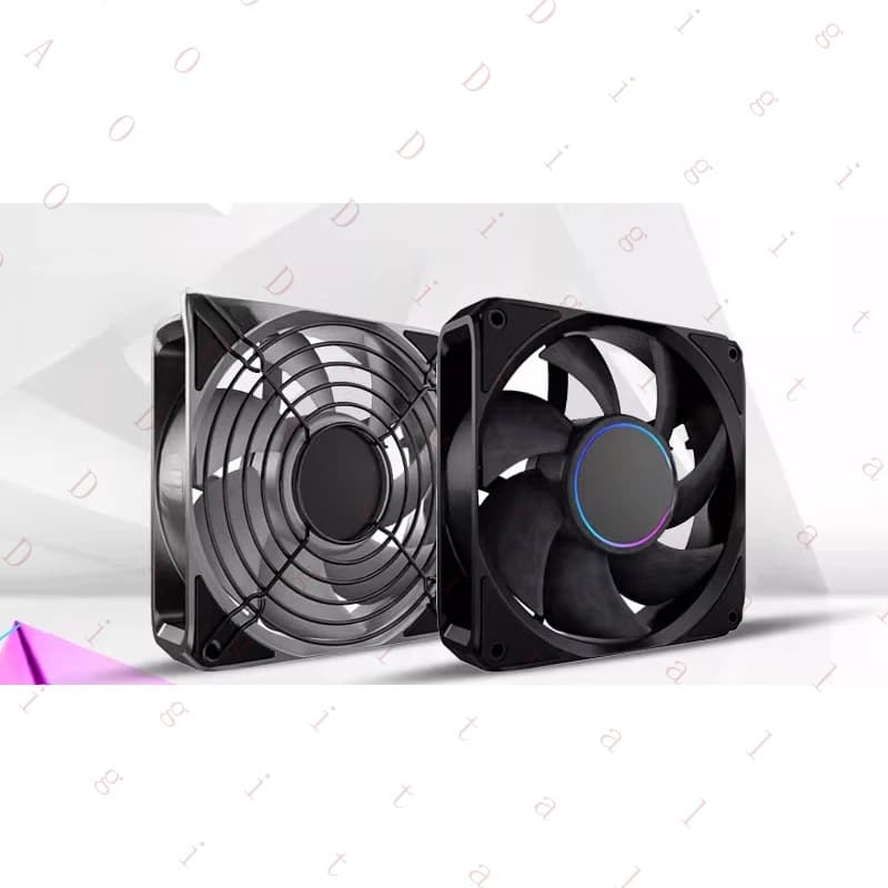 W W MF Cooler Master A120FC/M120 all-aluminum metal fan high-performance 12030 air pressure fan air volume fan ball bearing