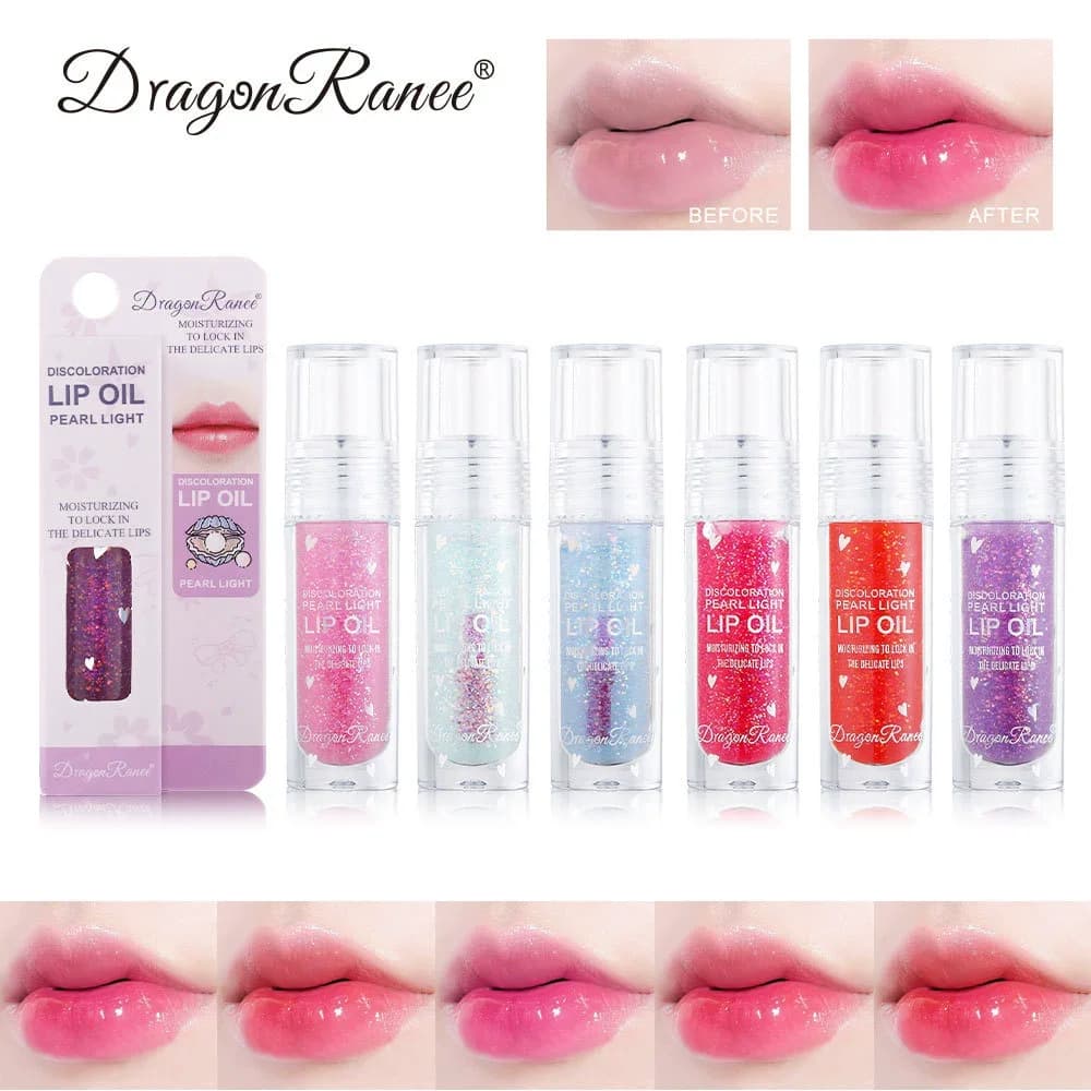Diamond Glitter Mirror Lip Gloss Moisturizing Lip Balm Long Lasting Pearlescent Shiny Lip Oil Cosmetic Lip Color Tint Cosmetics