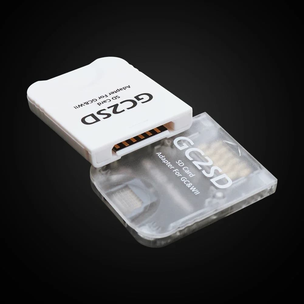 GC2SD Card Adapter per Micro SD Plug and Play lettore di schede di memoria professionale per GameCube Wii console di gioco accessori