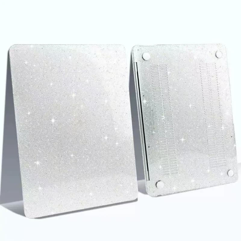 Custodia Protettiva Trasparente Glitterata per Laptop MacBook Neo13 A3404 2026, MacBook Air 13 15 Pro 14 13 16 M4 M3 M1 M2 M5 - Accessori