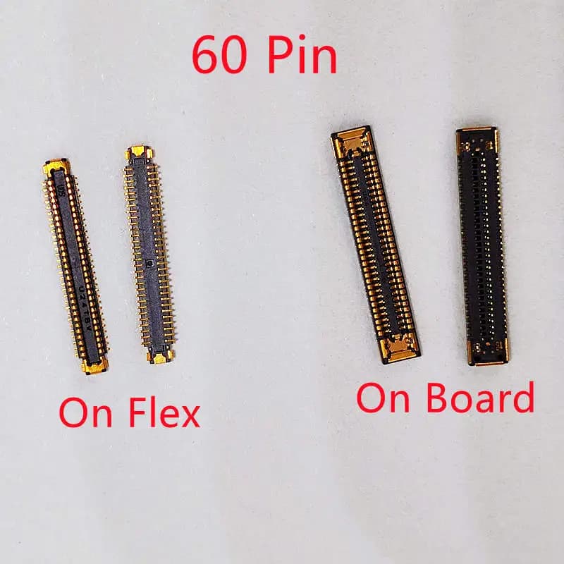5-20pcs USB Charger Charging Port FPC Connector 60Pin For Samsung Galaxy S21 Ultra G998B S21 5G G991U S21+ G996B Plug On Board