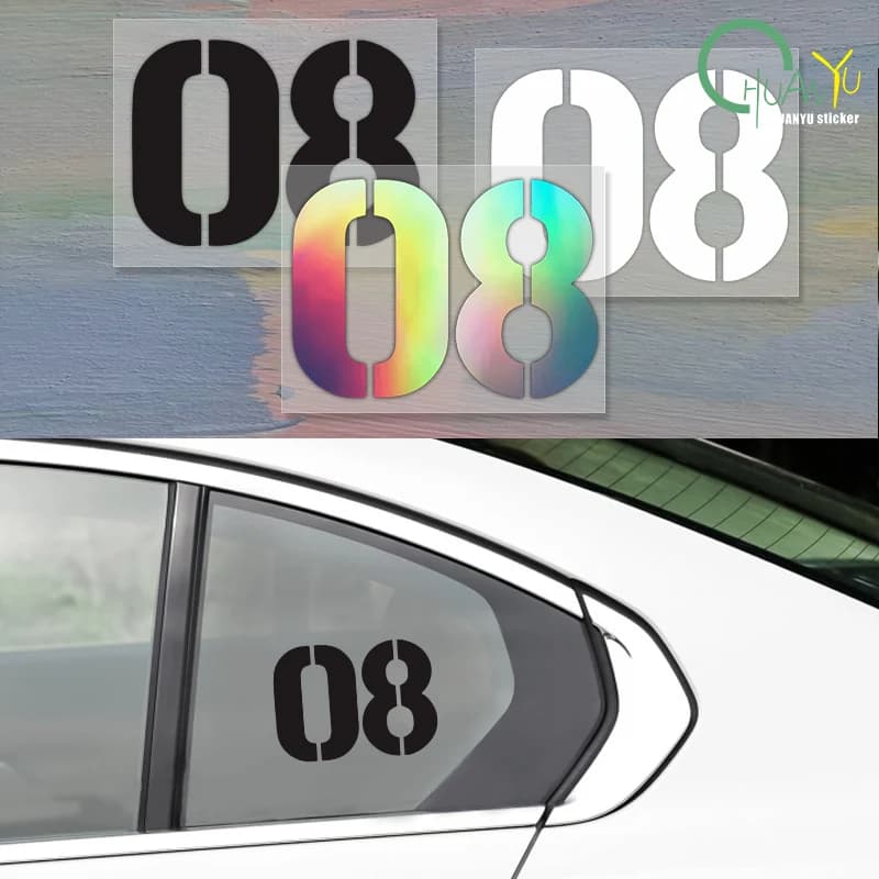Mobile Suit Gundam MS08 Team Adesivi Auto Moto Decorazione personalizzata Impermeabile