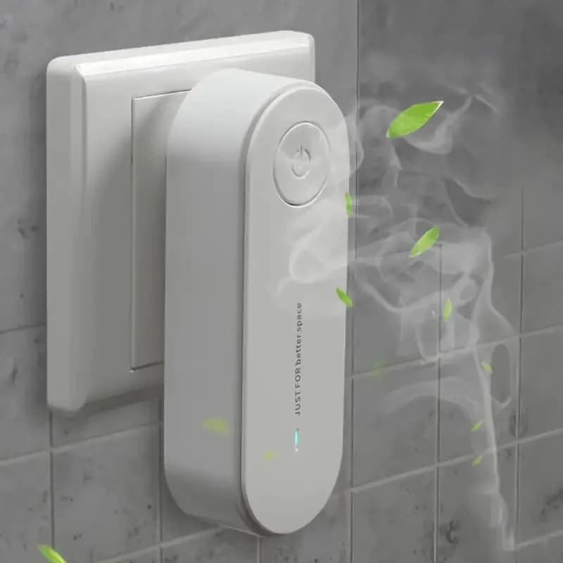 NEW Mini Anion Purifier Plug-in Air Purifier with Negative Ion Generator Odor Remove for Home Toilet Bedrooms Bathrooms and Pet