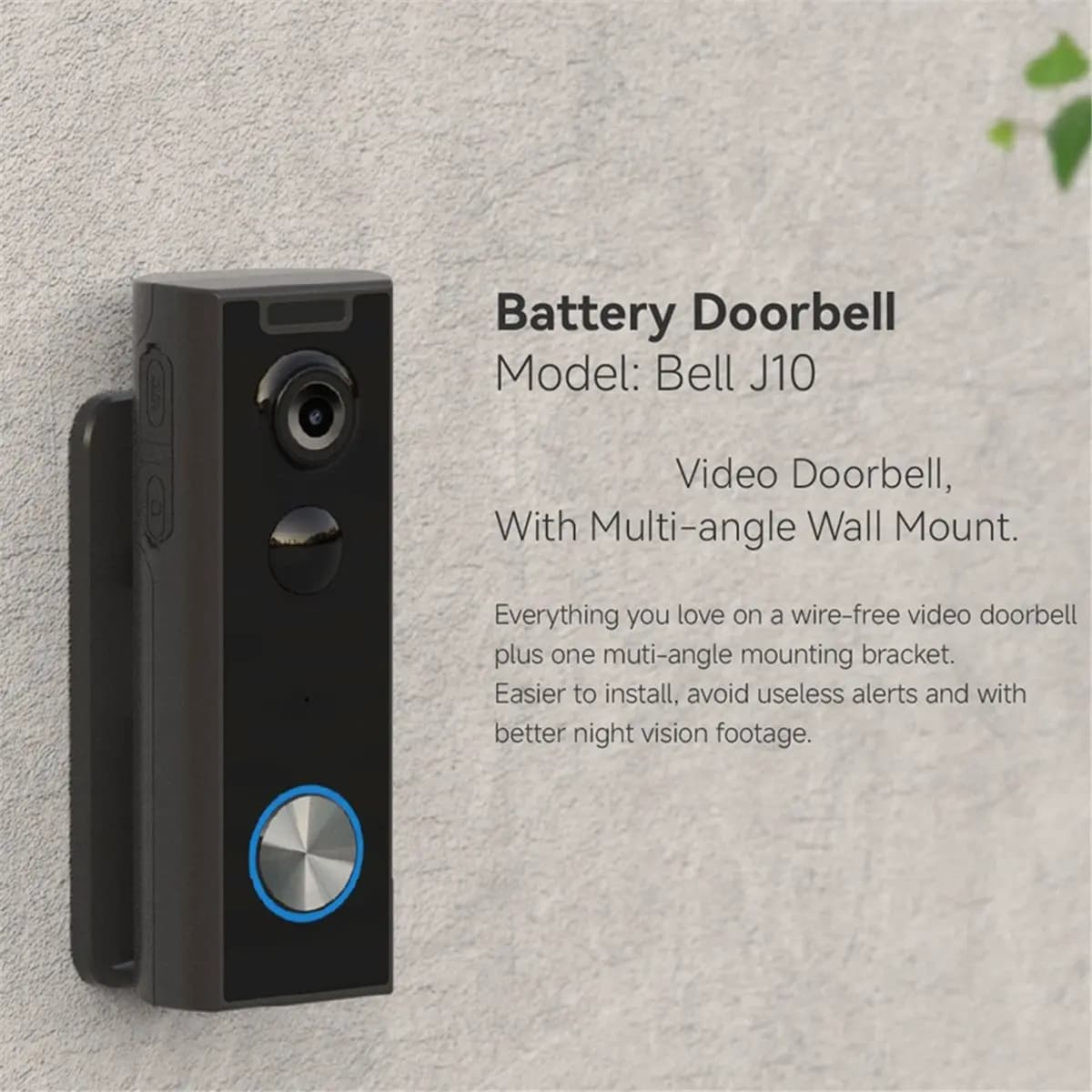 update. Doorbell Camera Wireless ,Video Doorbell with Chime, 2-Way Audio,Instant Alert, Human Detection,Night Vision, 2.4G Wi-Fi