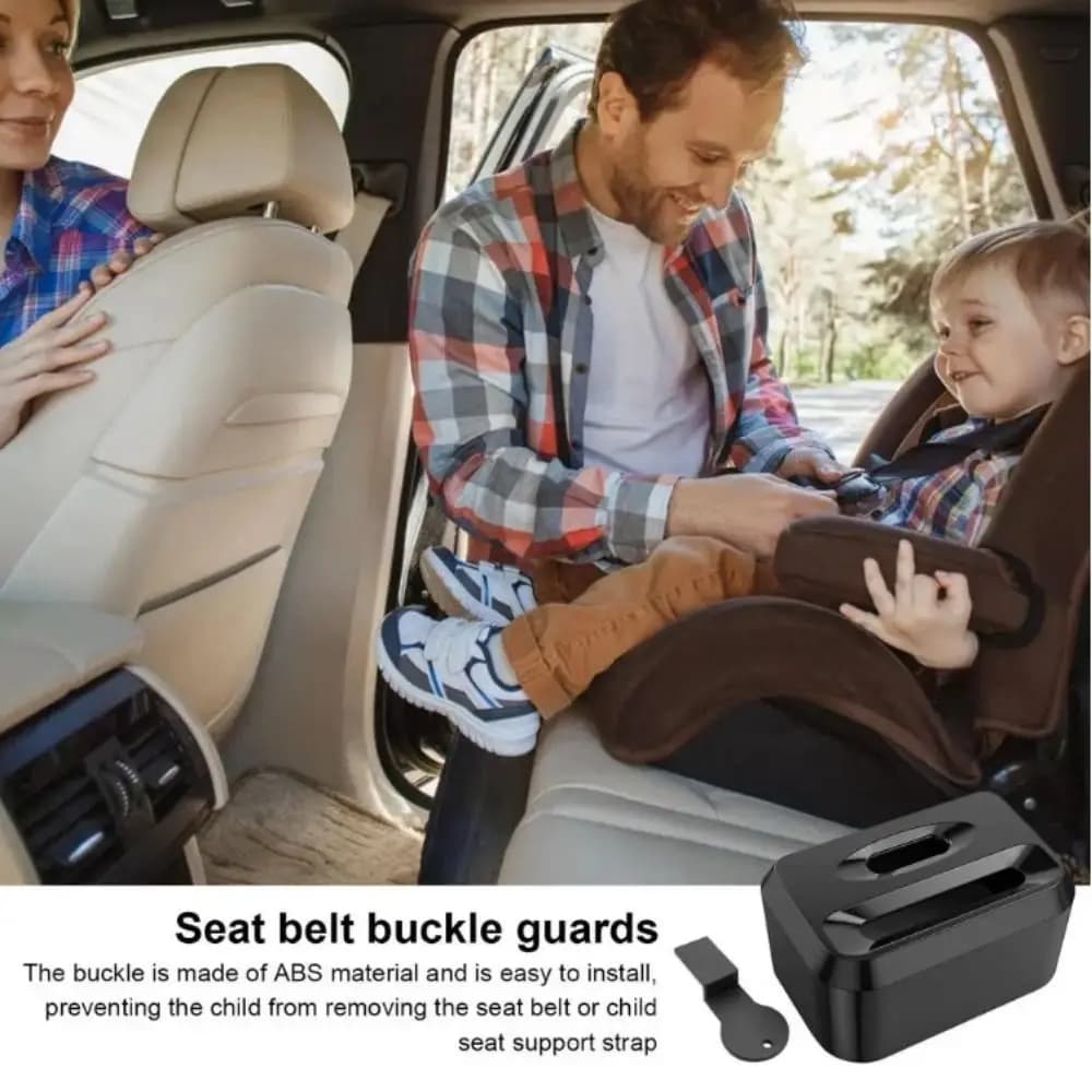 Reusable Car Seat Belt Clip Easy To Use Prevent Unbuckling Anti Escape Clip Original Design Child Safety Belt Buckle Clip