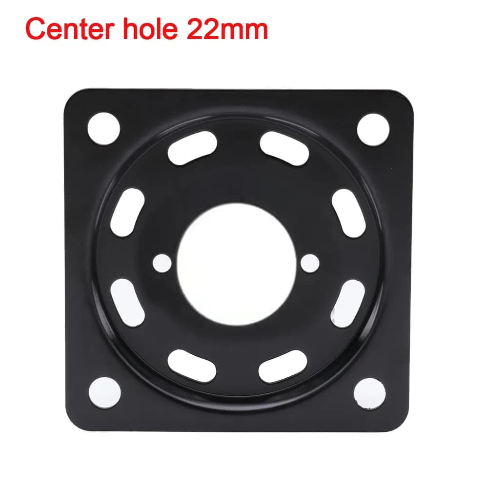 1Pcs 4/8/9Pin Tube Socket Vacuum Tube Mounting Plate 22/27/36mm Center Hole 1.2mm Thickness Tube Socket Iron Mount Board