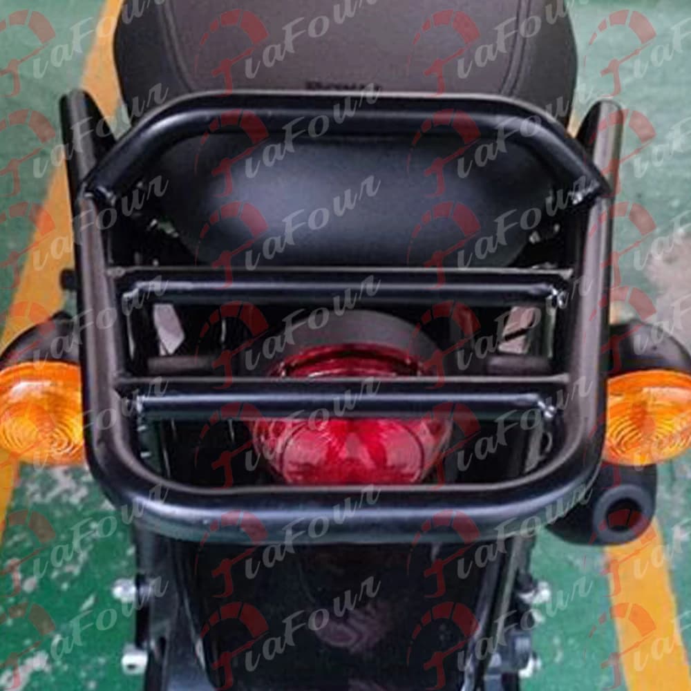 Portapacchi Posteriore per Moto Adatto a Hunter 350 2022-2024 Accessori Portabagagli per Valigie