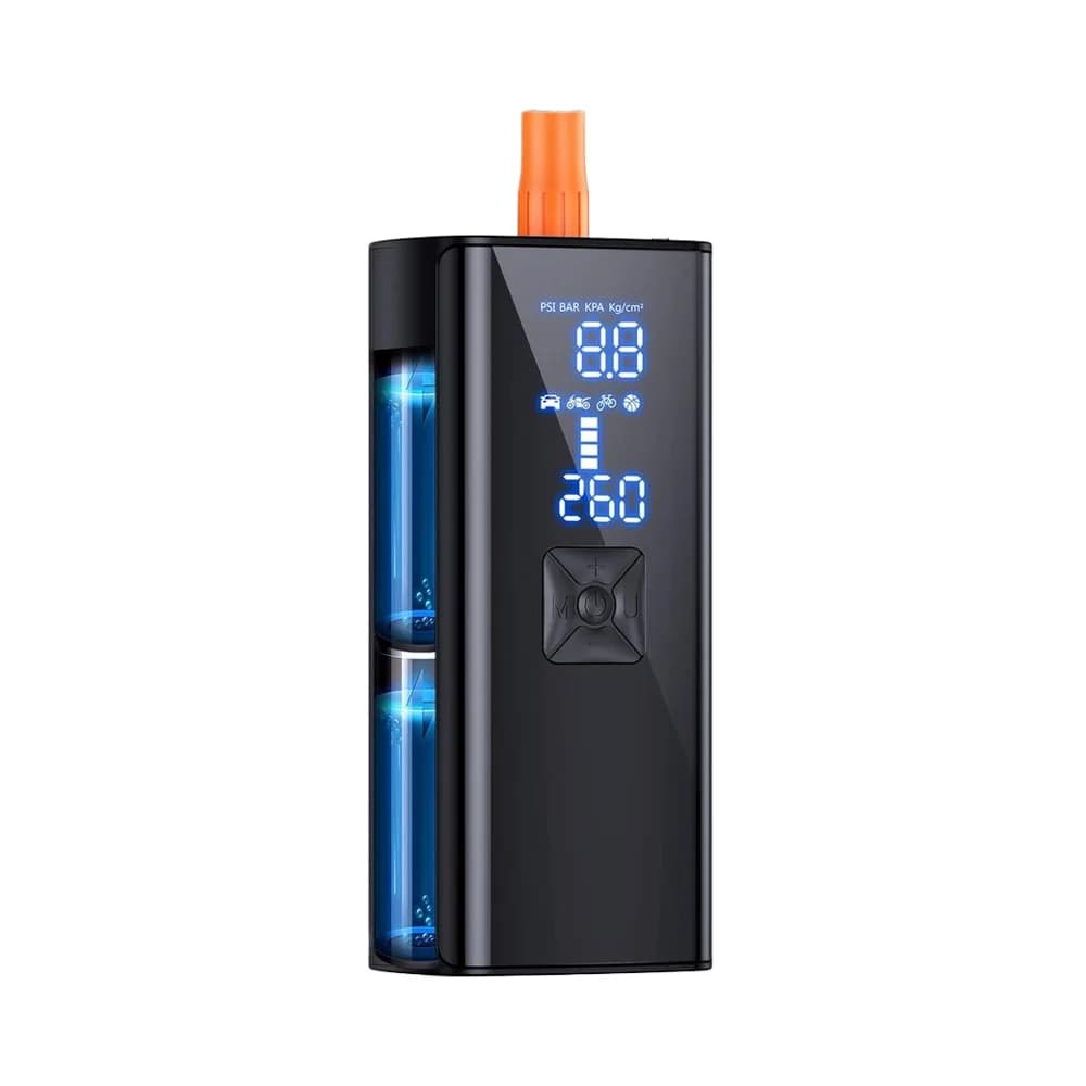 Portable Digital Pressure Gauge Air Pump 150PSI 2X Faster Metal Air Compressor Tire Inflator for Car Bike Motorcycle Ball Use