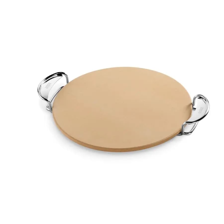 Sistema BBQ Gourmet con Pietra per Pizza e Supporto per il Trasporto, 16,7 cm di Lunghezza