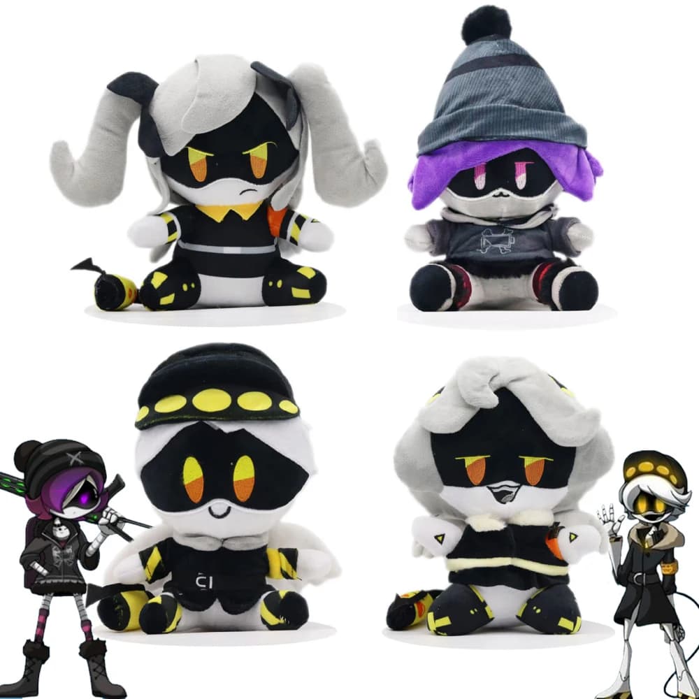 Anime Murder Drones Uzi V N Cosplay Doll Plush Stuffed Cotton Dolls Soft Room Decoration Halloween Accessory Unisex Props