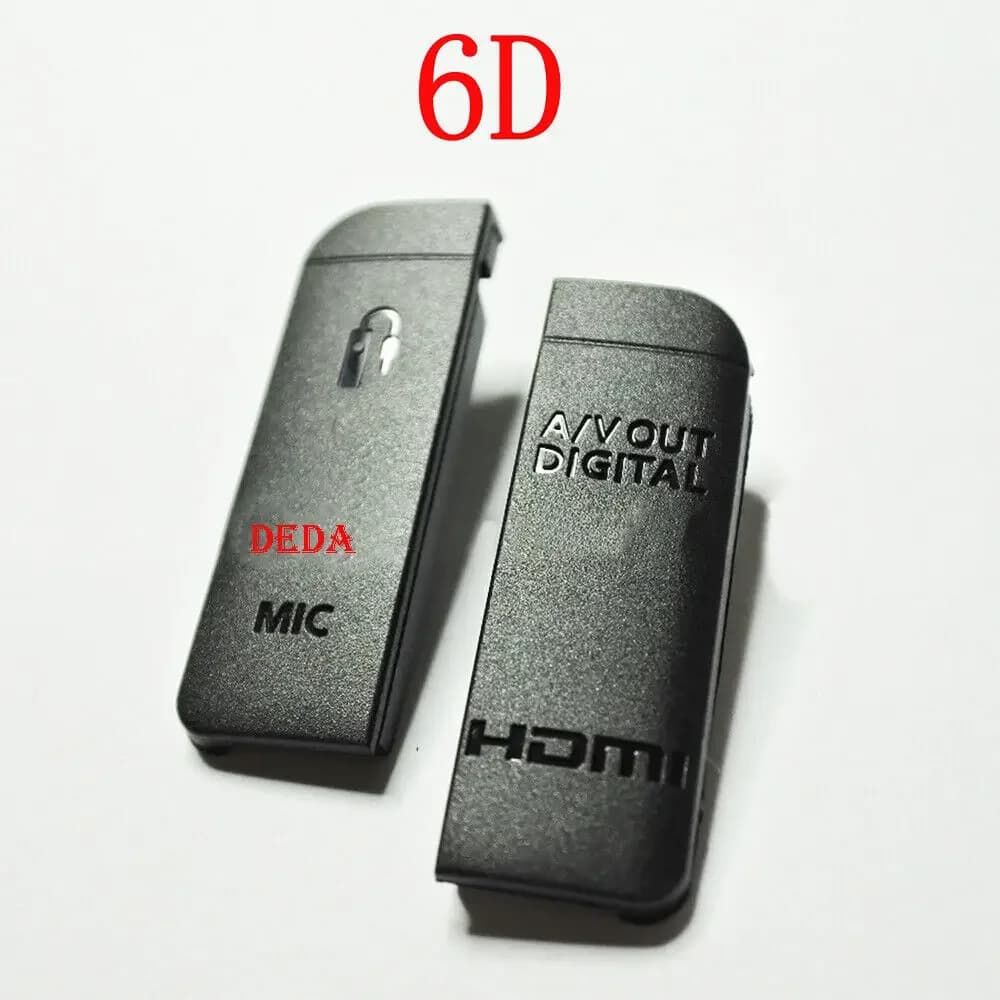 NEW USB/HDMI DC IN/VIDEO OUT Rubber Door Bottom Cover for Canon 6D Camera Parts