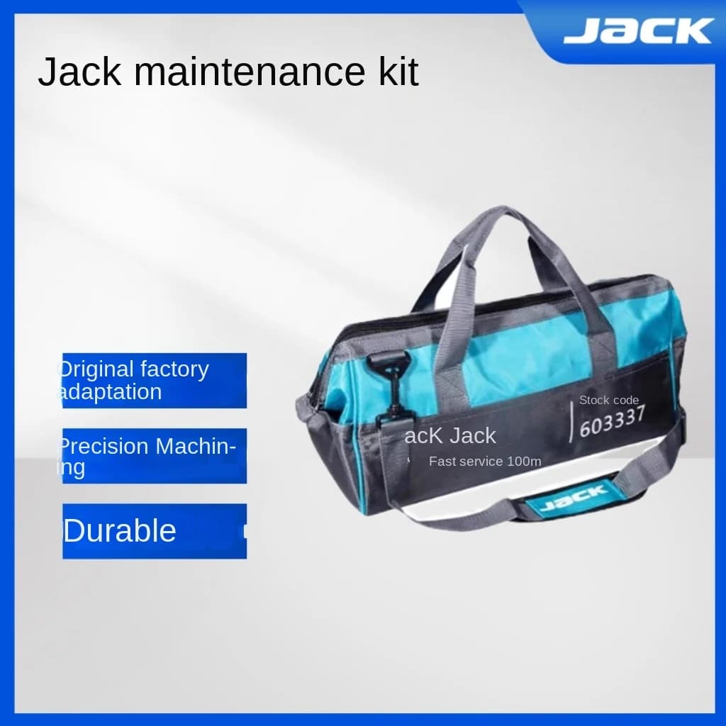 1 pz borsa portaoggetti per attrezzi borsa in tessuto Oxford portatile impermeabile riparazione kit di pezzi di ricambio borsa a tracolla per macchina da cucire Jack
