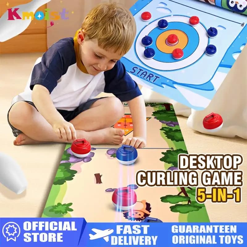 Gioco da pavimento Set di giocattoli Tavolo arricciacapelli Interattivo genitore-figlio per bambini Gioco da tavolo di hockey su ghiaccio Giocattoli per bambini Regali di Natale