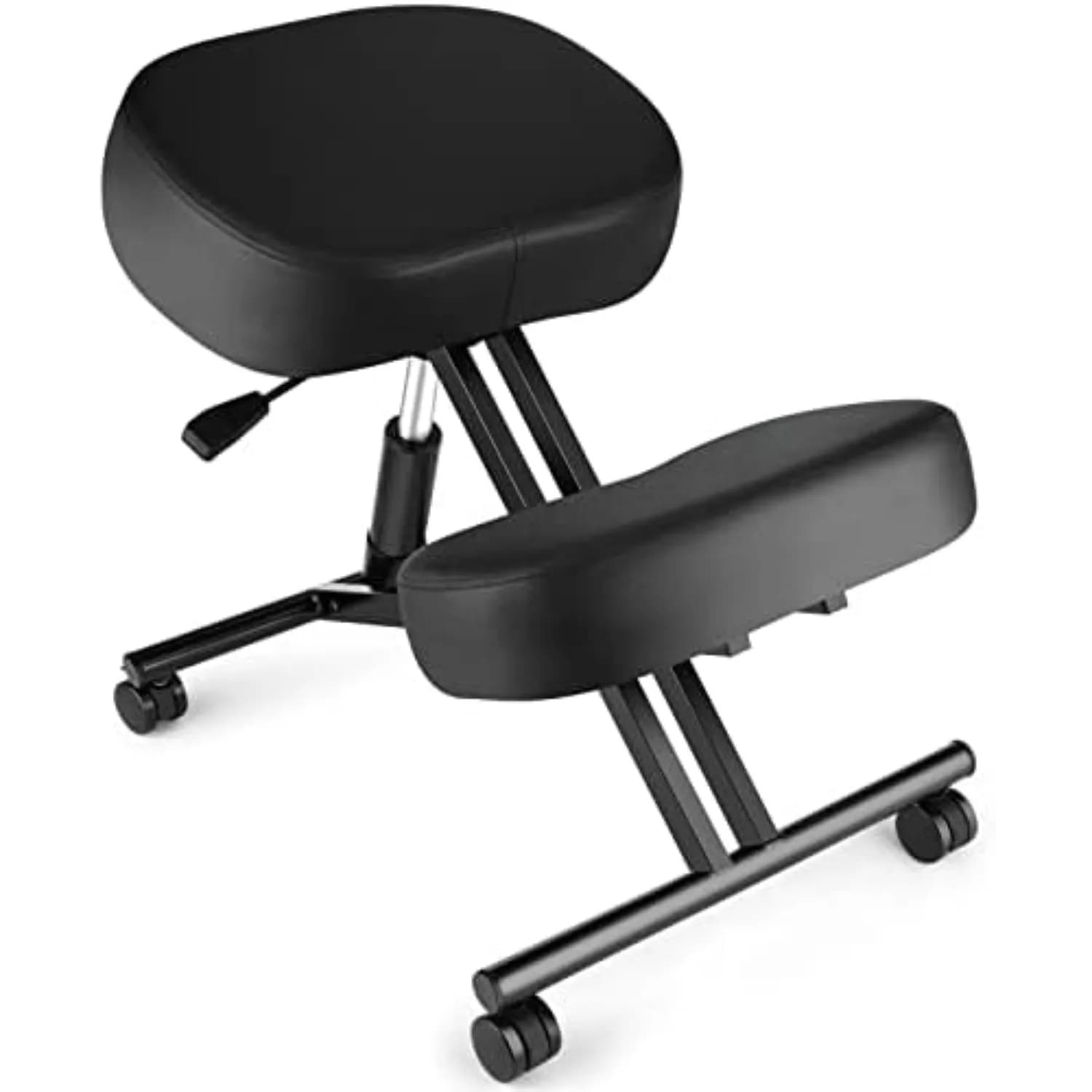Kneeling Chair Ergonomic for Office, Height Adjustable Stool with Thick Foam Cushions for Home and Office - Improve