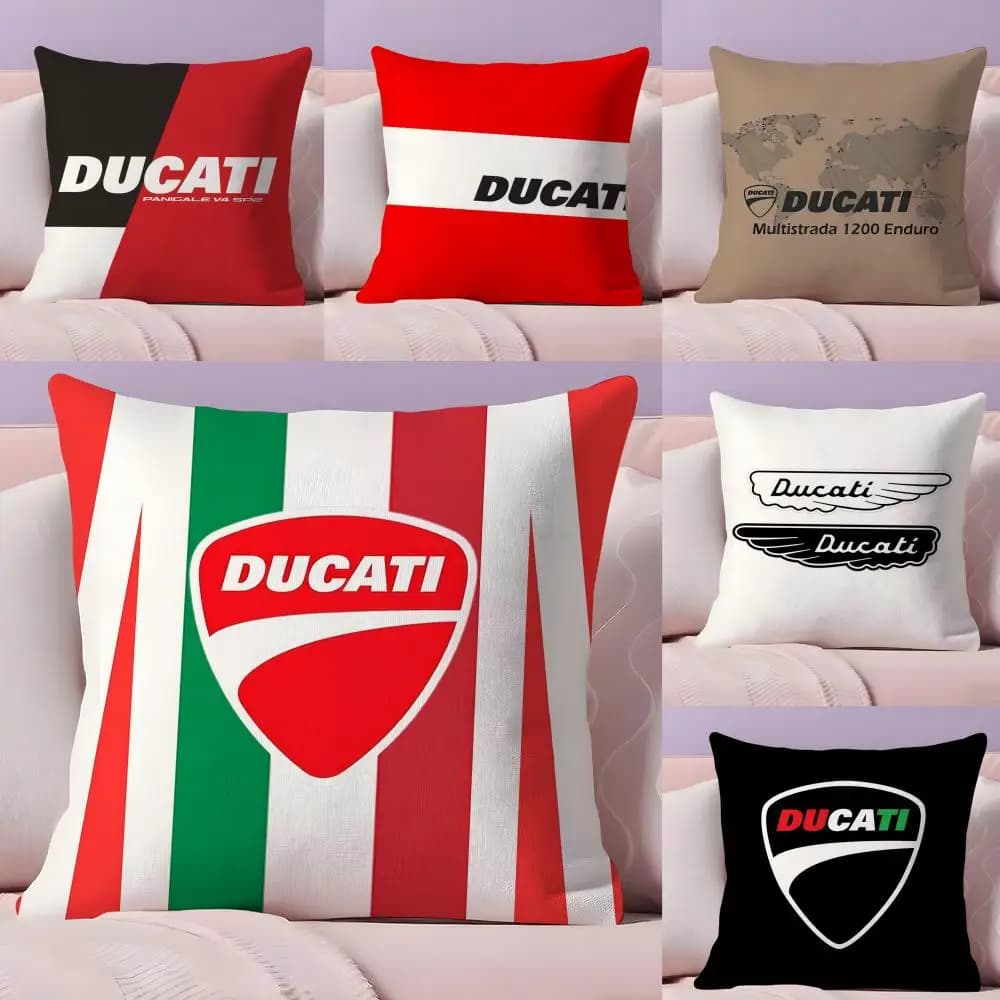 Luxury D-DucatiS Classic Cushion Lining Fabric Soft Sofa Printed Front-Retro Warm Winter Gift For Home