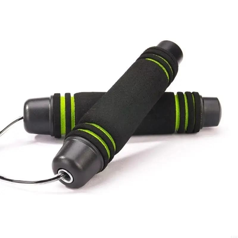 L38F weighted weighted rope jump rope rope for jumping free gredges with soft foam rope for