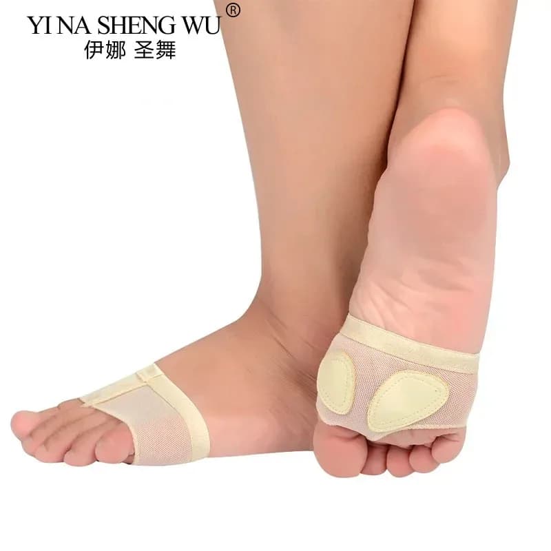 Scarpe da ginnastica professionali per danza del ventre, protezione per le dita dei piedi, perizoma, strumenti per la cura delle donne, calzini da palestra a mezza suola, scarpe da ballo per balletto