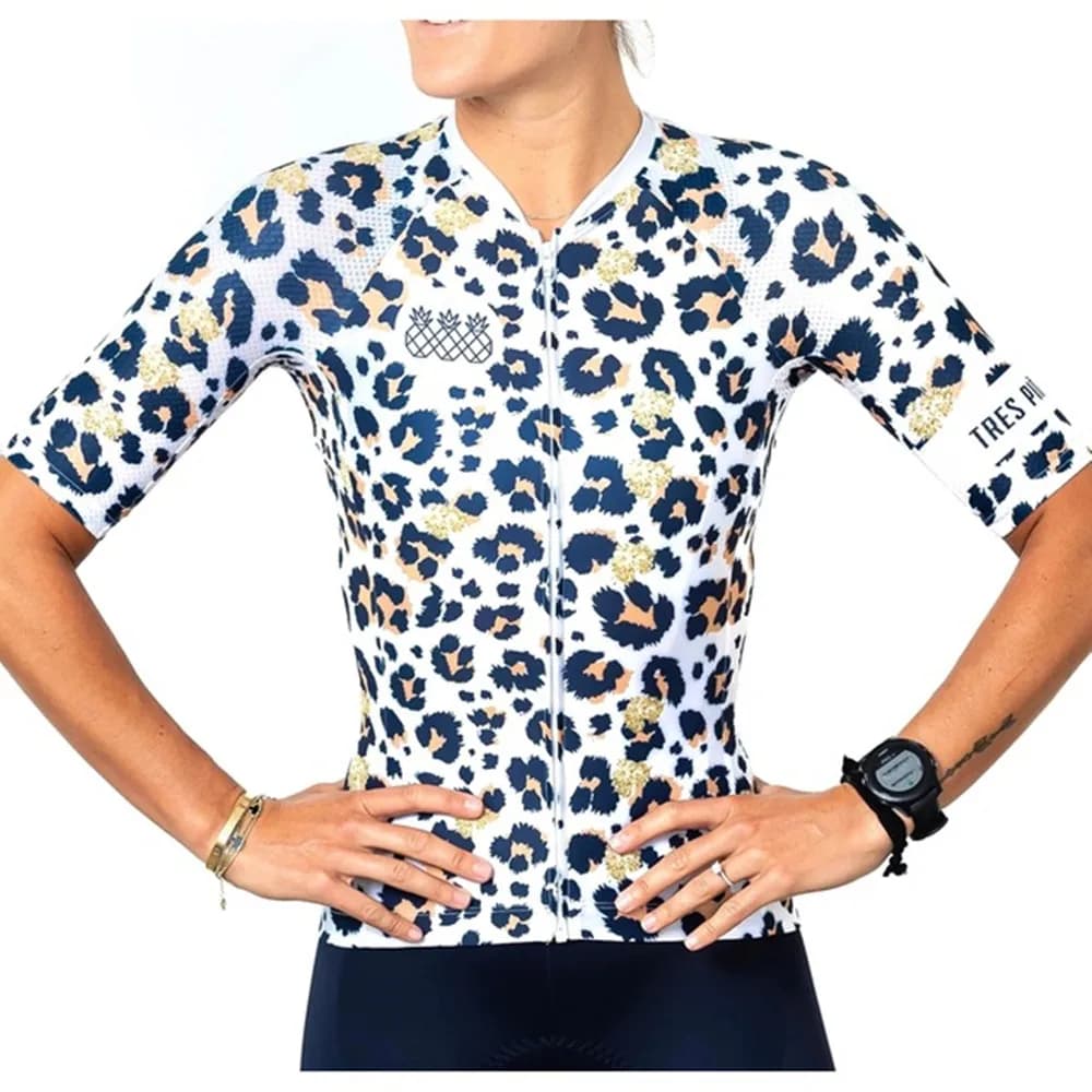 Maglia da ciclismo da donna tops pinas ciclismo mtb ropa maillot tuta da bici camicie a maniche corte estive pantaloncini abbigliamento da squadra all'aperto