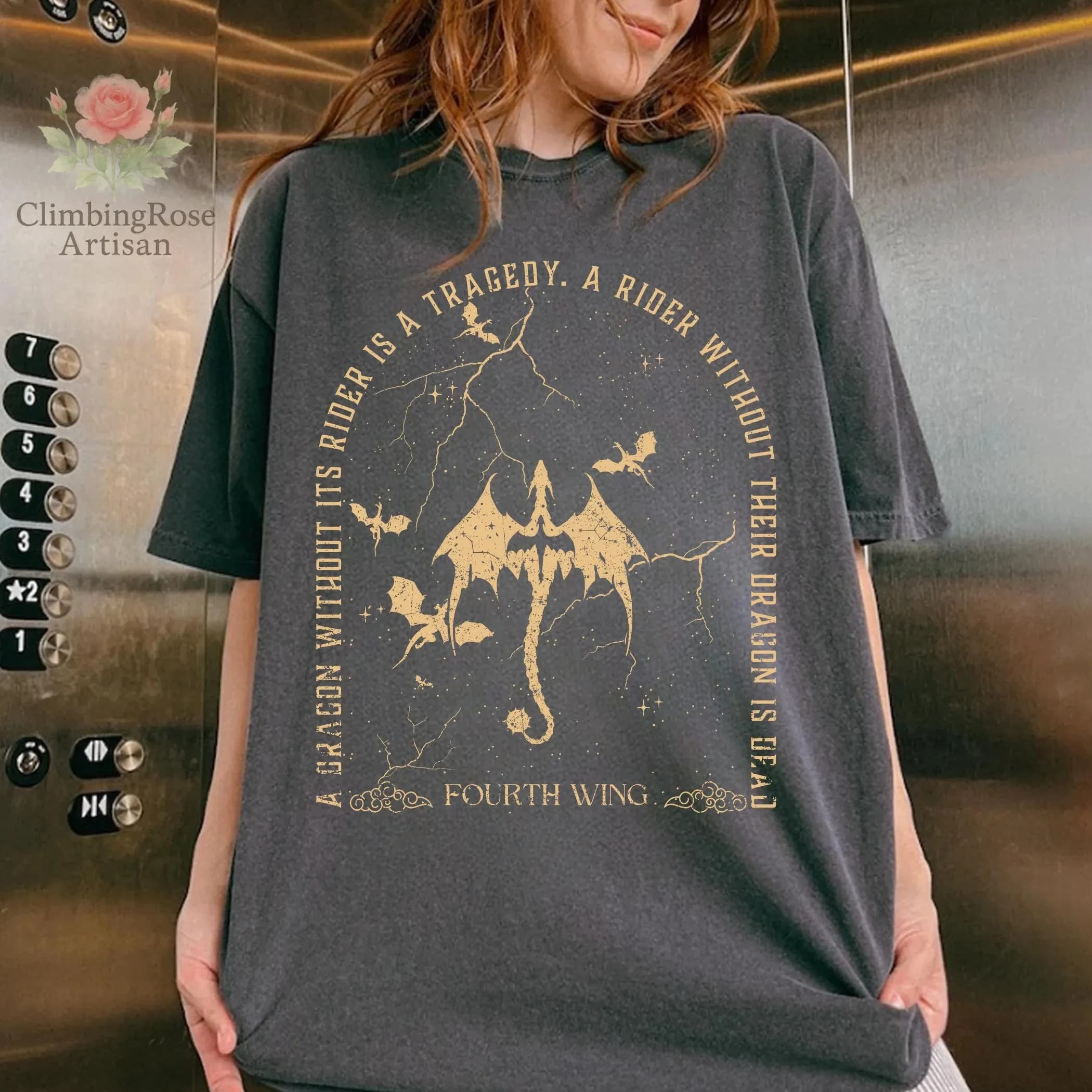 Summer Women's Fourth Wing T-Shirt Unisex Cotton and Breathable Short Sleeve Streetwear Oversized Loose Casual