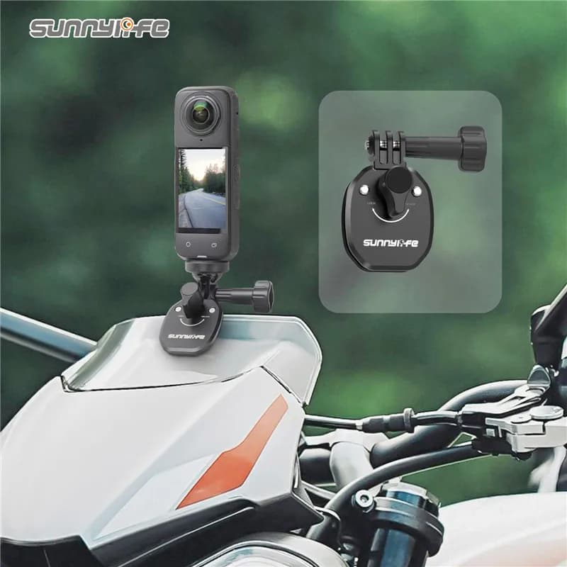 Camera Windscreen Clip for Insta360 X5 DJI Osmo 360 GoPro Motorcycle Windscreen Clip Universal accessory
