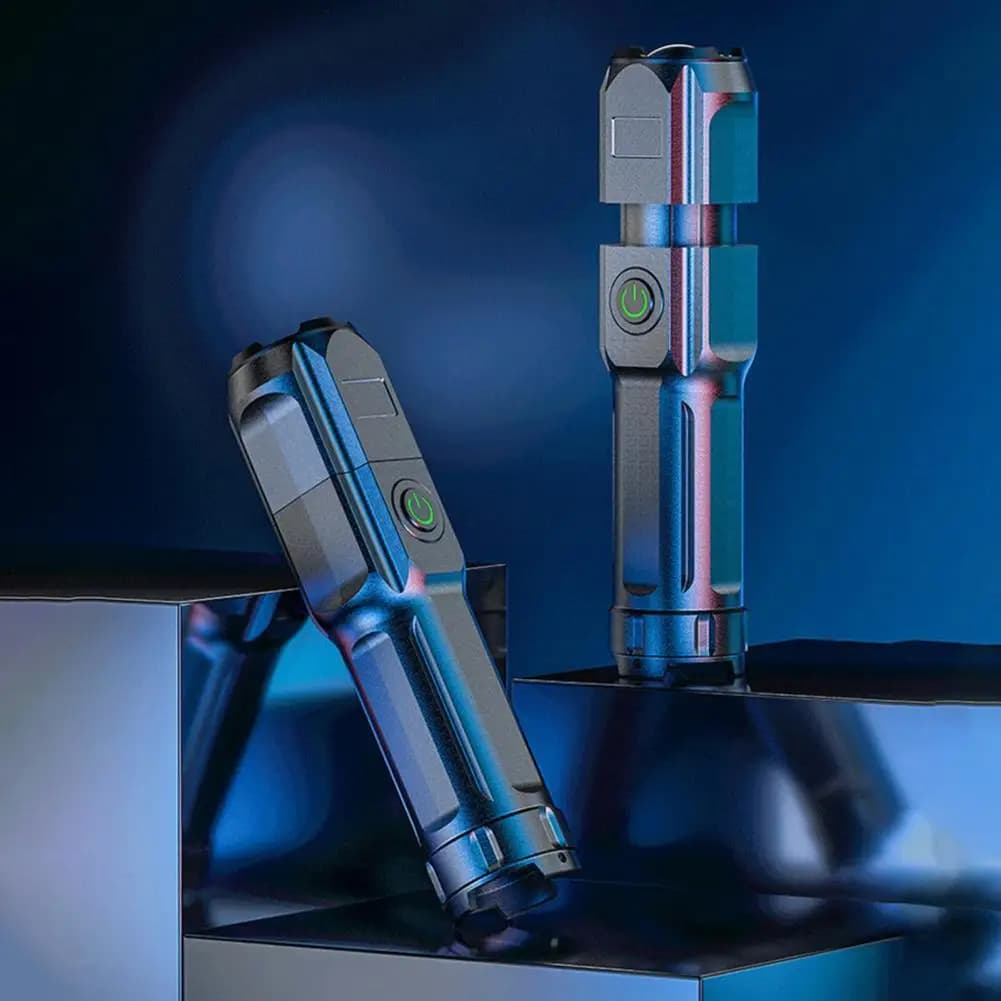 Faretto ricaricabile USB Faretto da 350 lumen a LED per esterni Faretto da ricerca per barche di emergenza da campeggio ad alta potenza