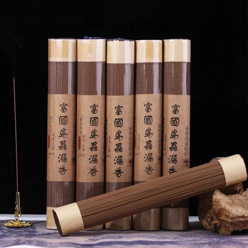 100 g/pacchetto Vietnamese Vecchio Legno di Agar Naturale Bastone di Incenso Casa Interno Offerta Culto Buddha Aromaterapia Fragranza Durevole