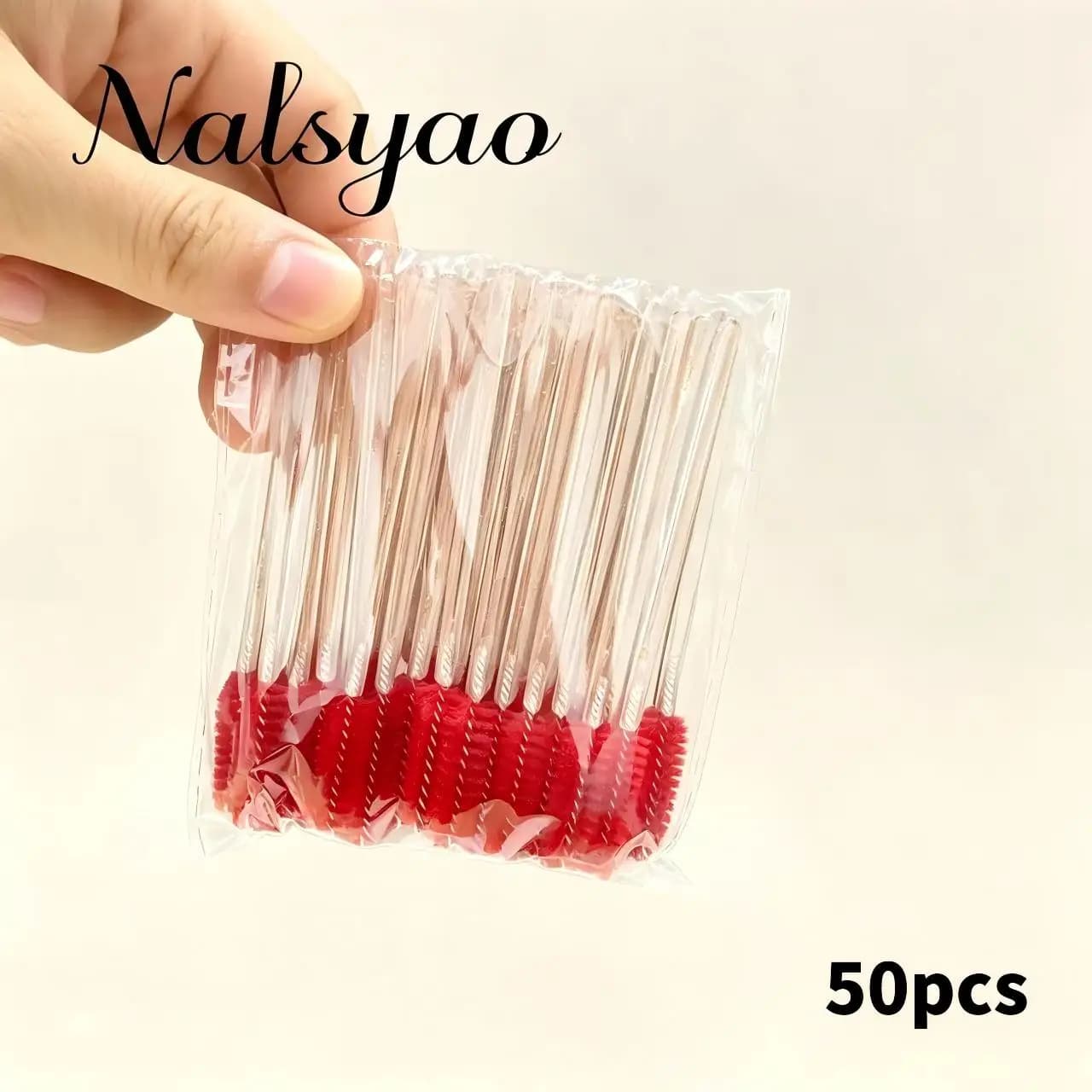50Pcs Crystal StickEyelash Brushes Eyelashes ExtensionsSupplies Lash Scrub Applicator Makeup Brush Disposable Mascara Wands