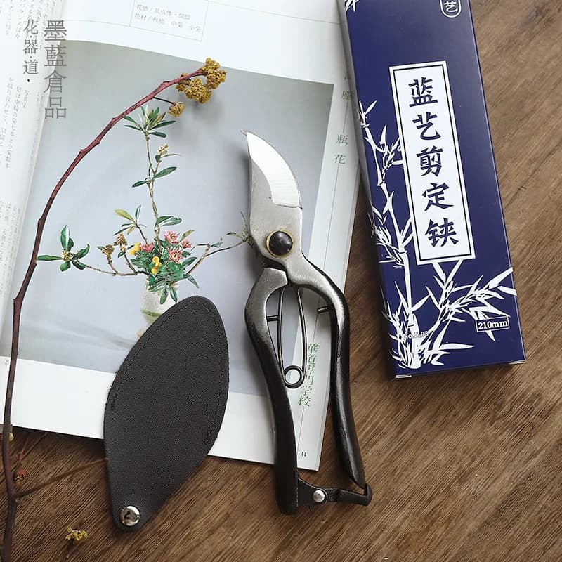 Stainless Steel Potting Scissors for Gardening and Japanese Style Florists, Floral Composition Tools