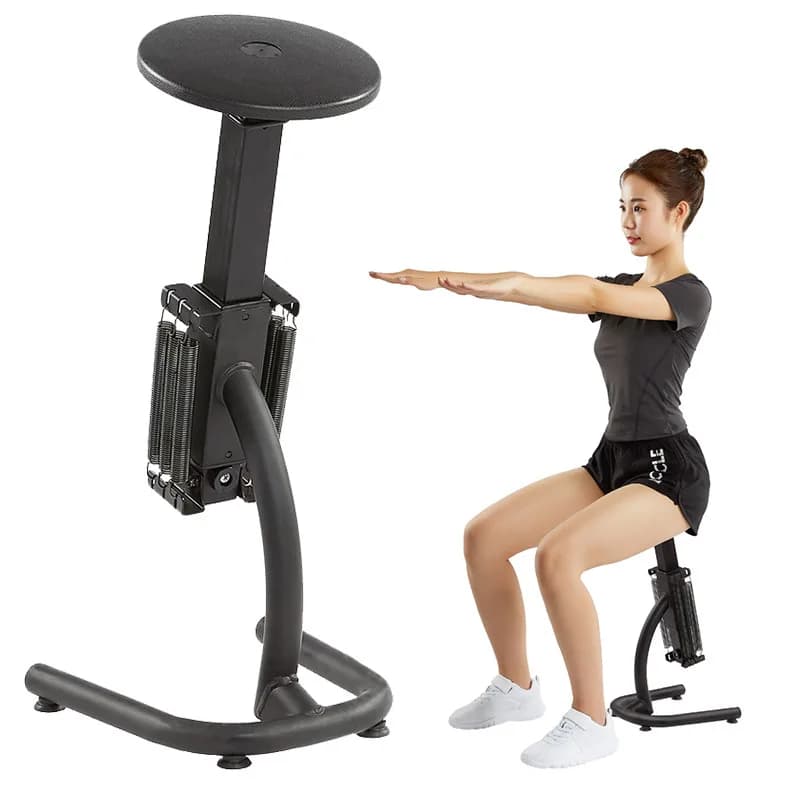 Accessorio per Squat con Manubri, Attrezzatura per Fitness Domestico, Macchina per Squat, Supporto per Allenamento Squat, Dispositivo per Esercizi Gambe e Fianchi, Strumento per Sollevamento Glutei