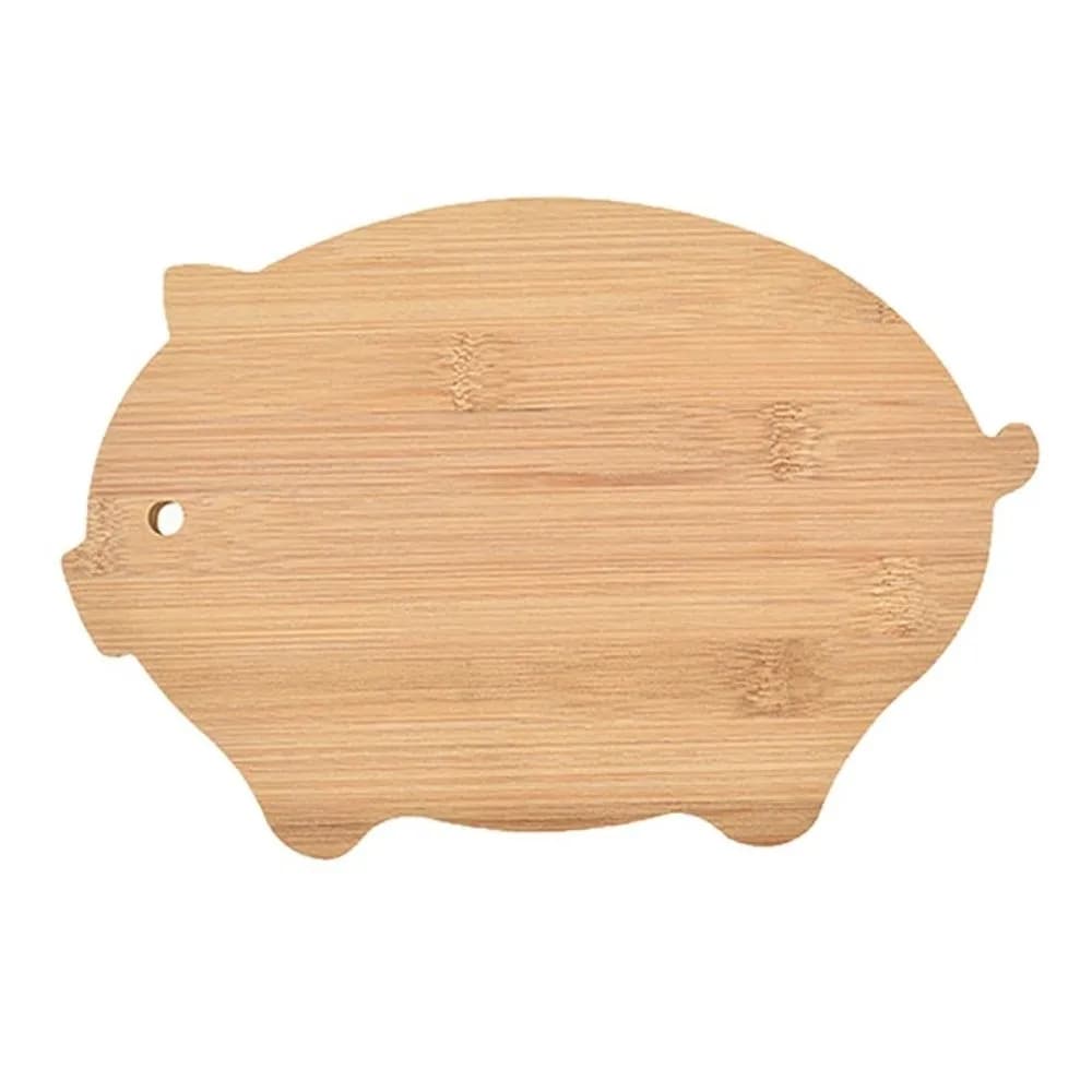 Tagliere in Legno Ecologico a Forma di Maiale, Tagliere Creativo a Forma di Pesce per Alimenti ‌ Tagliere per Frutta e Verdura da Cucina