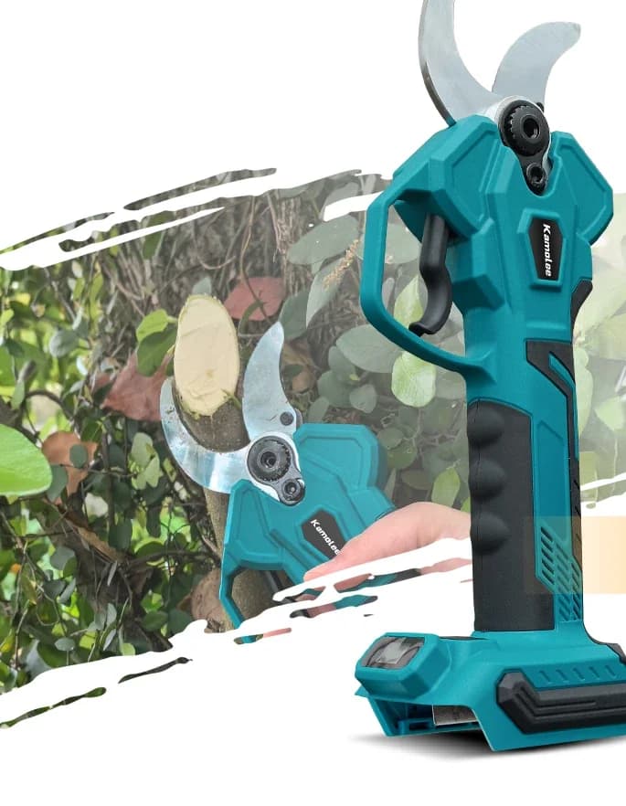 For Kamolee 50mm Brushless Cordless Electric Scissors Potator Shears Efficient Fruit Tree Bonsai Potatura Rami Taglierina