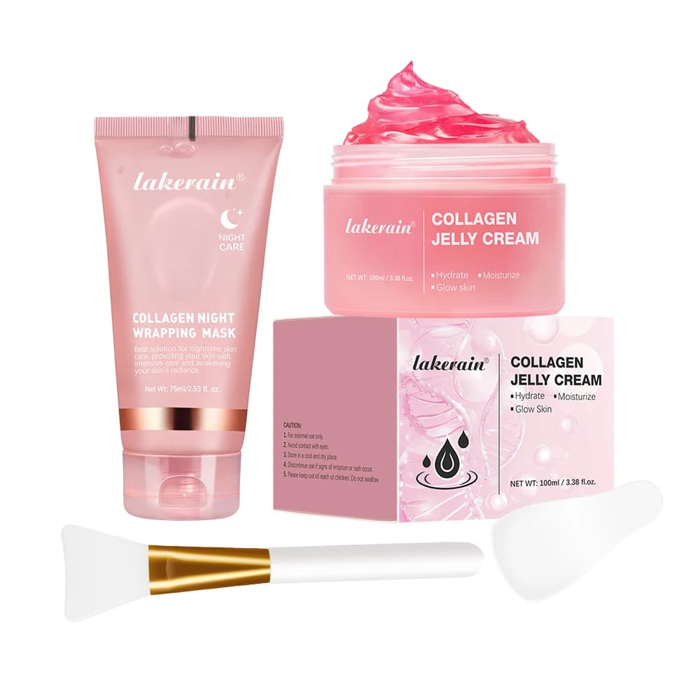 Gelatina Collagen peel-off mask Nocturnal winding Fango facial shaving mask Daily facial skin care Skin cleanse Skin Peeling Covers