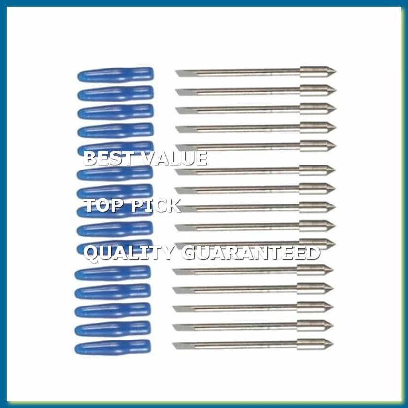 15Pcs 60 Degree Cutting Blade for Graphtec CB09 Silhouette Cameo Craftrobo Vinyl Cutter Blades CB09U Knife