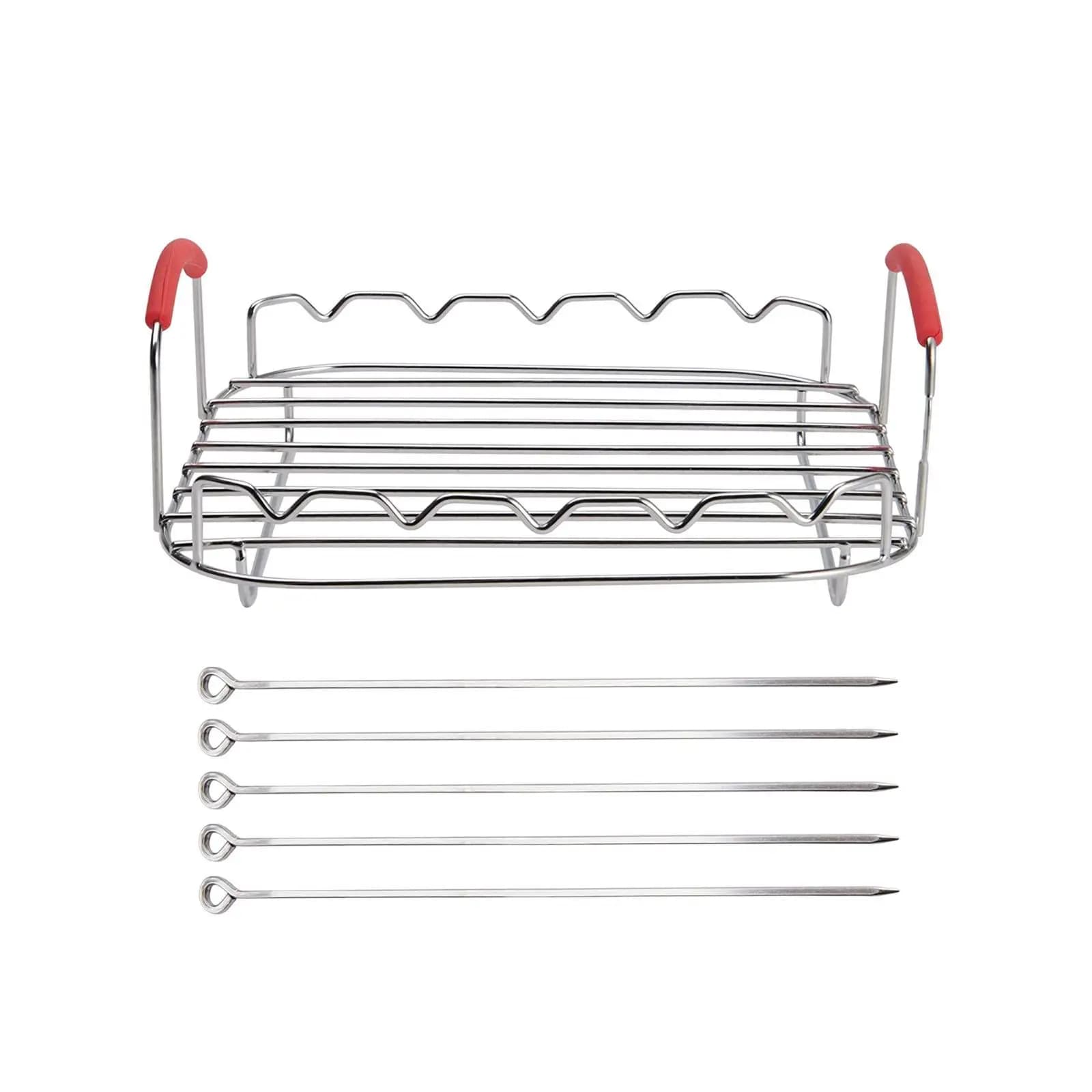 Air Fryer Rack Oven Cooling Shelf BBQ Rack for Vegetables Pizzas Cookies