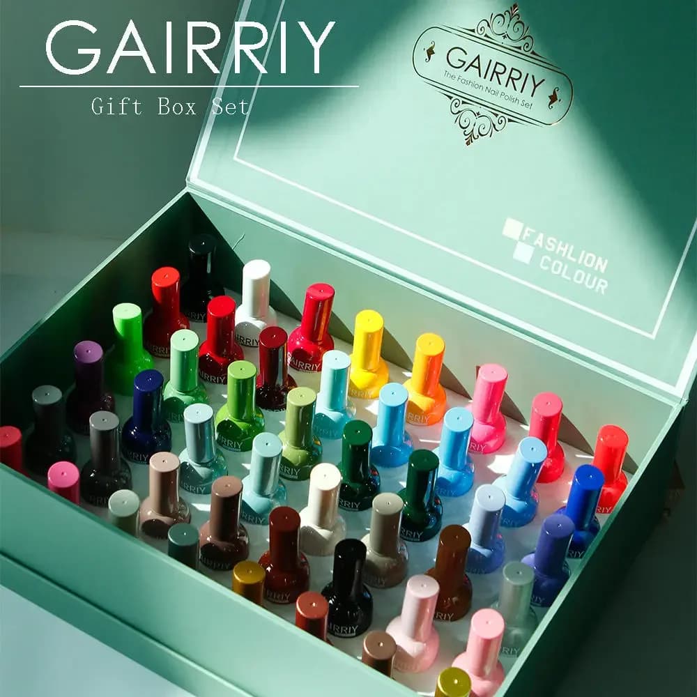 Wholesale Professional Private Label 48colors Clear Gel Nail Polish Uv Gel Polish Hema Free Lidan Nail Design Kit Set Box