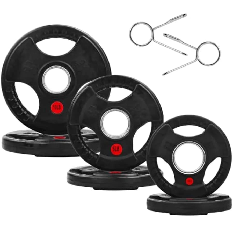 Disco in ghisa da 2 pollici per allenamento di forza e sollevamento pesi, per palestra domestica, diverse pesi disponibili