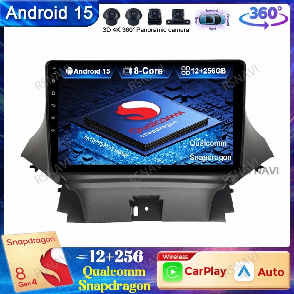 Car Radio Android 15 For Chevrolet Orlando 2010 - 2018 Viedo Player DVD BT 4G LTE QLED Navigation 5G WIFI Qualcomm DSP GPS AUTO